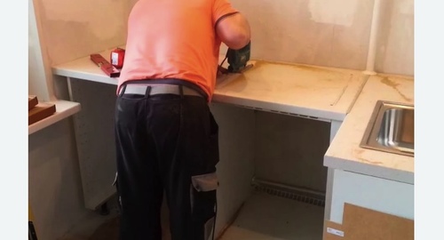 Сборка кухонного гарнитура. СЗАО Москвы